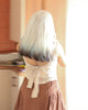 Lana's Bow Top in Toffee Beige Gingham Check