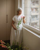 Efforts & Ease Top | Moss Texture | White