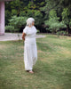 Busy & Breathe Pant | Moss Texture | White