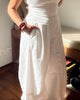 Busy & Breathe Pant | Moss Texture | White